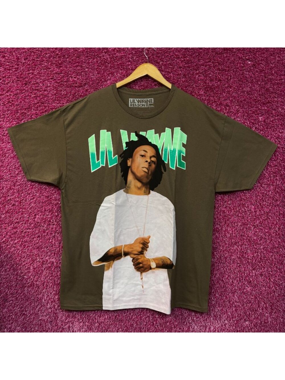 Reason x Young Money Lil Wayne Tha Carter Album Rap Tee XXL